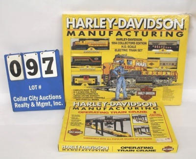 harley davidson ho train set